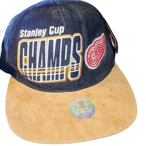 STARTER Stanley Cup Champs Black and Tan Hat